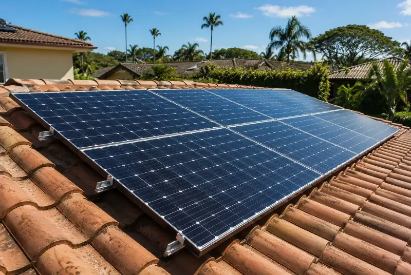 Installation de panneaux solaires à Tresques